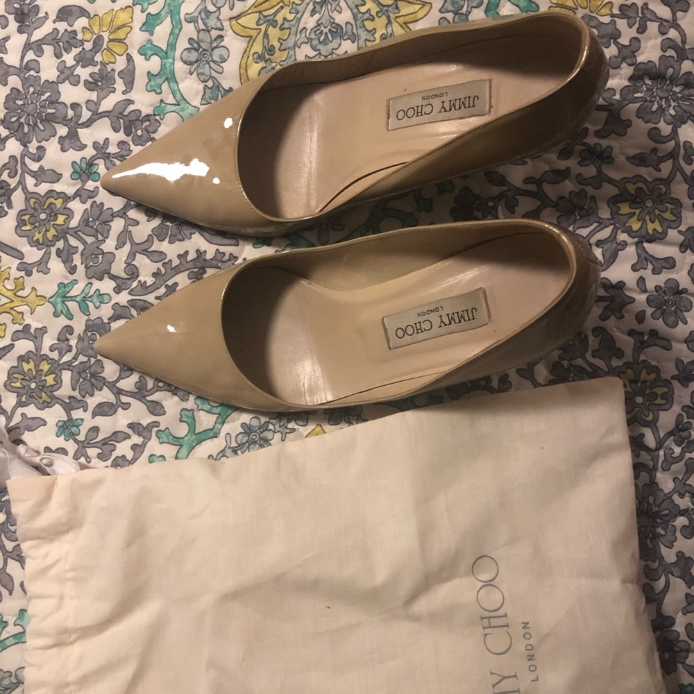 Jimmy coo kitten heels
